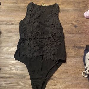 Black bodysuit